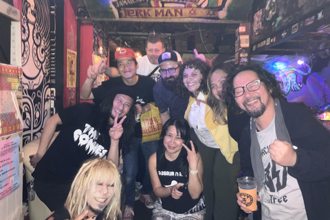 أوساكا تجربة الموسيقى والمأكولات الحية تحت الأرض