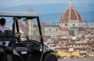 Private Golfcart-Tour durch Florenz mit Piazzale Michelangelo
