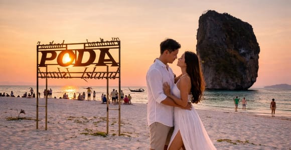 Krabi: 7 Islands Longtail Boat Tour with Sunset & Plankton