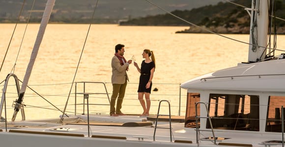 Exclusive Catamaran Sailing Adventure, BBQ & drinks on board