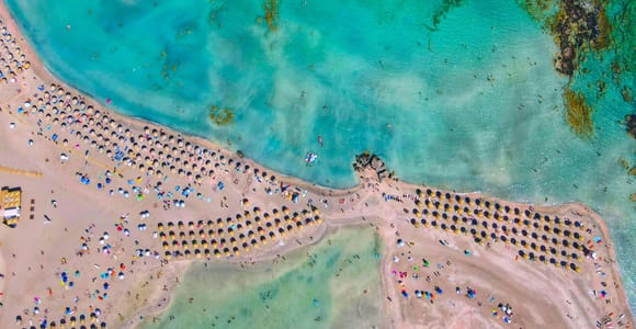 Chania: Elafonisi Beach with Cave & Monastery Private Tour