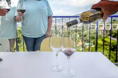 5 vinsmagninger med typiske produkter på Sorrentokysten