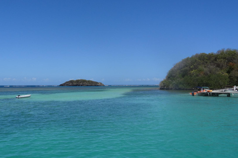 A day at sea to discover the lagoons of the Îlets du François A day trip to the lagoons of François