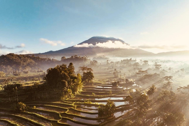 Sidemen : Villages traditionnels, ferme de sel et visite de Tirta Gangga