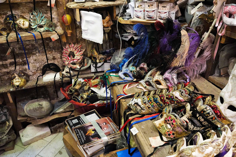 Venice: Carnival Mask Workshop & Prison’s Palace Tour