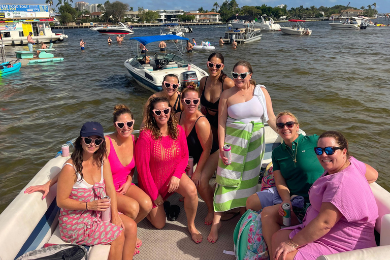 Croisière en bateau privé à Fort Lauderdale avec des jouets aquatiques, 4 heures