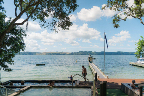 Rotorua Ziplines: Rafting + Hot Pool Combo - FREE Sauna