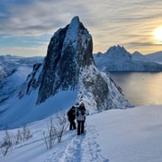 Tromsø: Snowshoe Hike on Senja to Hesten with Views of Segla