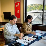Kyoto: Mindfulness Calligraphy Experience near Kiyomizu-dera