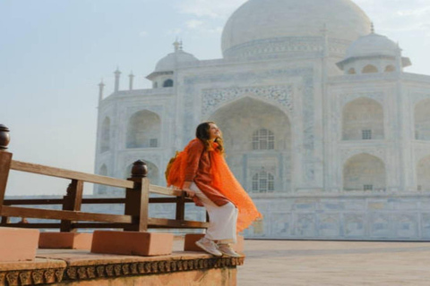 Agra Highlights Tour Taj Mahal, Agra Fort & Guide with Entry Private Tour Car Guide Without Tickets