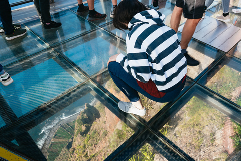 Madeira: dagtrip Skywalk en vulkanische baden in Porto Moniz