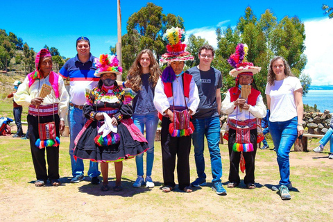 From Puno: Full-Day Uros & Taquile Islands by Speedboat