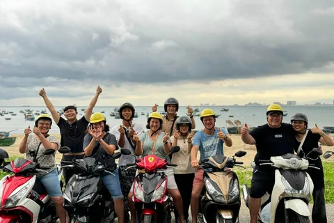 Tour privado de medio día en moto por la ciudad de Da Nang