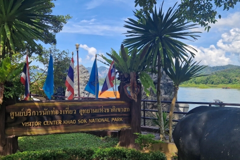 Khao Lak : Excursion privée d'une journée à Khao Sok avec Longtail Tour