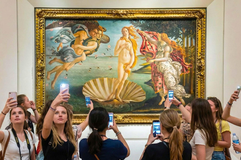 Florence: Uffizi, David Tour & Gelato with Art Historian