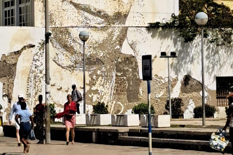 Excursão a pé pela cidade do Mindelo