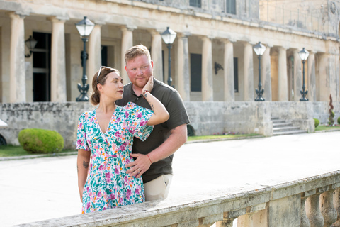 Fotoshoot ervaring in de oude stad van Corfu