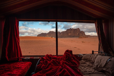 Wadi Rum Jeep Tour – Choose Duration, With or Without Stay 3-Hour Wadi Rum Jeep Tour