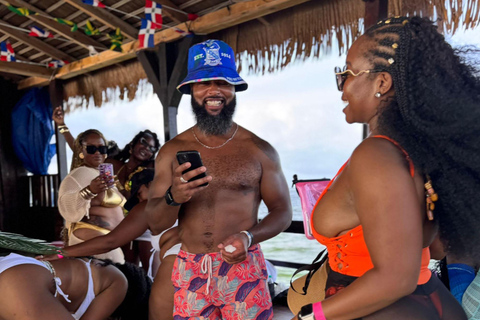 Punta Cana: Jamaican Party Boat w/ OPEN BAR And DJ (Adults) PRIVATE Punta Cana: Jamaican Party Boat Open Bar and Snacks