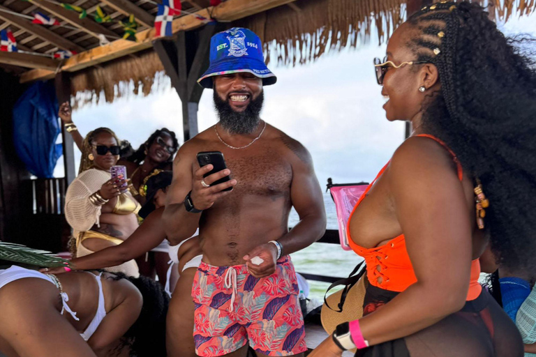 Punta Cana: Jamaican Party Boat w/ OPEN BAR And DJ (Adults) PRIVATE Punta Cana: Jamaican Party Boat Open Bar and Snacks
