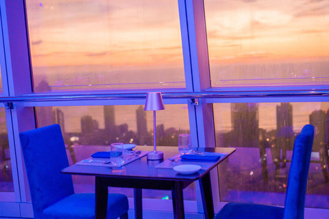 Colombo: Lotus Tower 360° Revolving Buffet & Tuk-Tuk Safari Meet at Lotus Tower Entrance: Restaurant Lunch/Dinner Buffet