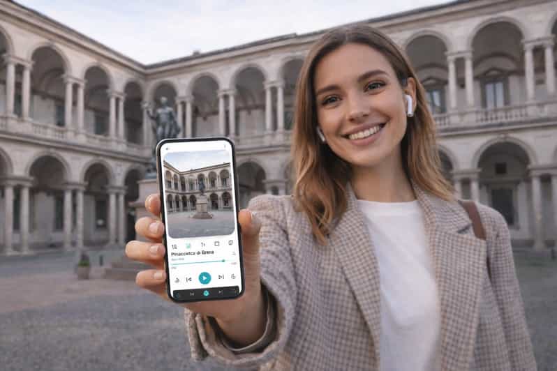 Milan: Pinacoteca di Brera Entry & Digital Tour + City Walk