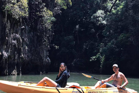 Krabi: Aventura de caiaque pela floresta de mangue de Ao Thalane