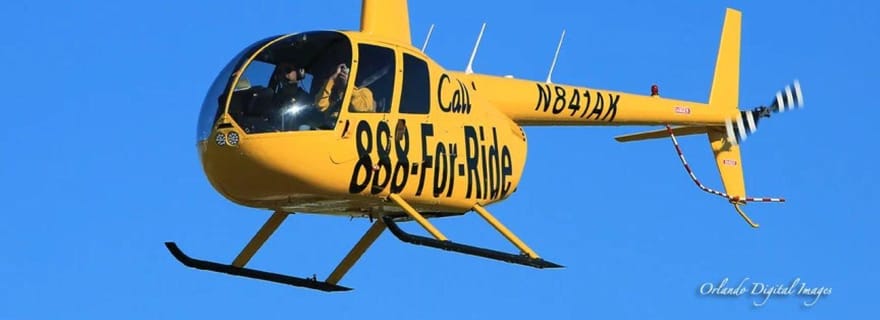 TOUT VOIR : Tour en hélicoptère privé de 45 à 50 minutes