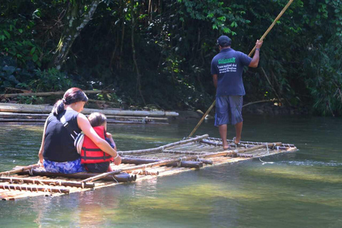 Khao Lak: Rafting, kąpiel ze słoniem i wycieczka do centrum żółwi morskichWycieczka prywatna