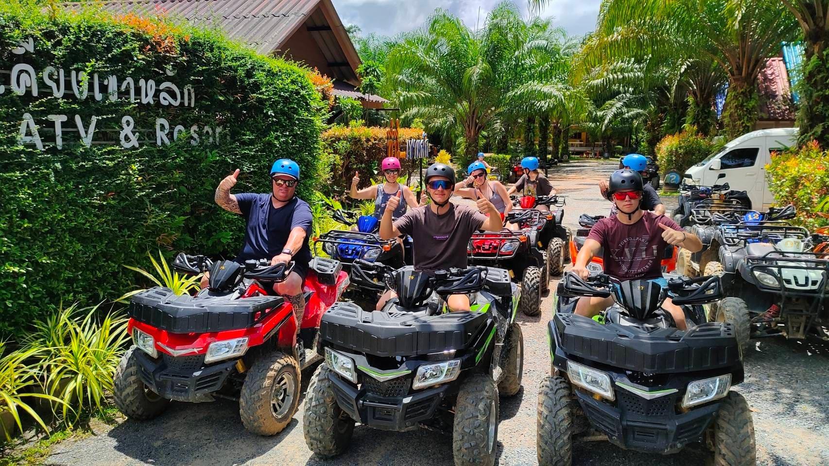 Khao Lak: ATV-Fahrt durch Berg- und Wasserfallpfade