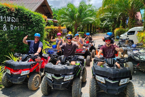 Khao Lak: ATV Ride Through Mountain and Waterfall Trails ATV 1 Hr Drive+Passenger