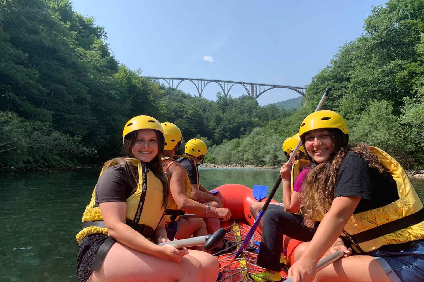 TARA BRIDGE: Tara River Rafting Trip with Jeep Transfer