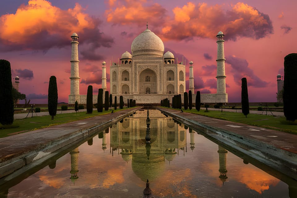 From Agra : Taj Mahal, Agra Fort and Baby Taj Tour By Agra | GetYourGuide