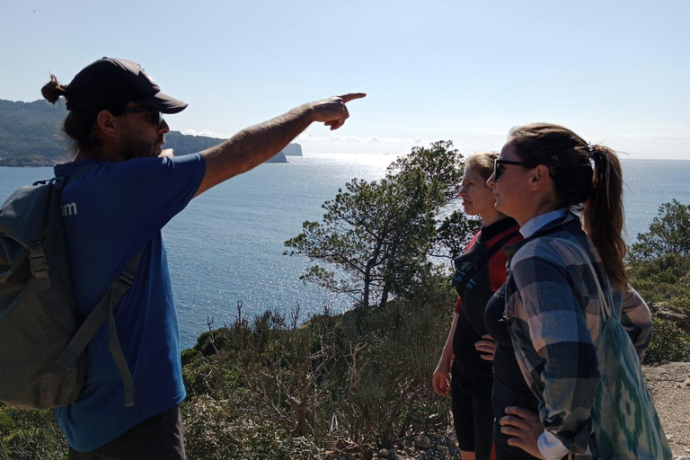 Discover the Island Dragonera by kayak and on foot