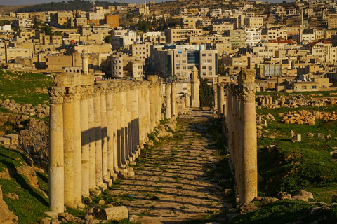 Aqaba: Jerash, Castello di Ajloun - Tour di un giorno di Ajloun Teleferic