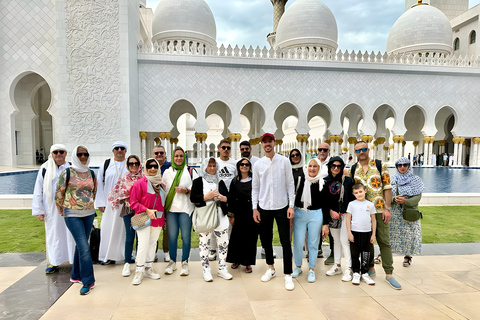 Excursion d&#039;une jounée complète à Abu Dhabi - Grande mosquée, musée du Louvre et plus encoreExcursion d&#039;une journée à Abou Dabi : grande mosquée, musée du Louvre et plus 