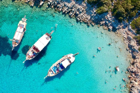 Bodrum: Cleopatra Island Tour with Lunch and Swimming Stops