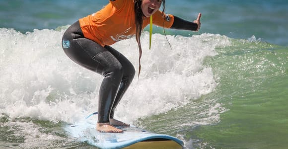 Faro: Group Surf Lesson for All Skill Levels
