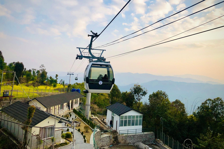 Pokhara: Teleférico e tour guiado pelo nascer do sol em Sarangkot