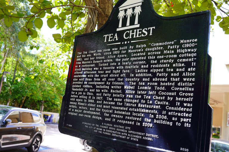 Miami: Coconut Grove Guided E-Bike Tour Historic Bike Ride