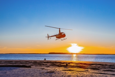Île de Hilton Head : tour panoramique en hélicoptèreVue sur l'océan — 3 minutes
