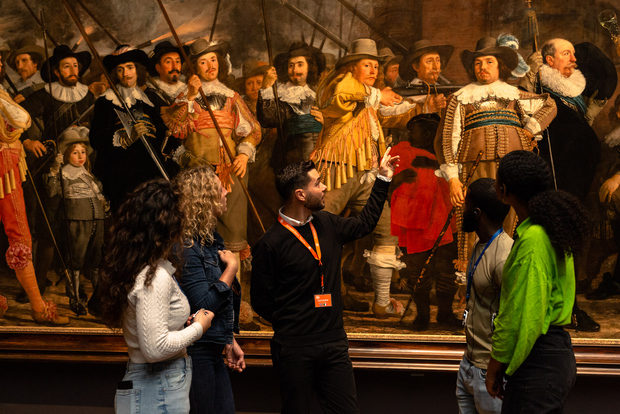 Amsterdam: tour guidato del Rijksmuseum con biglietto d'ingresso incluso