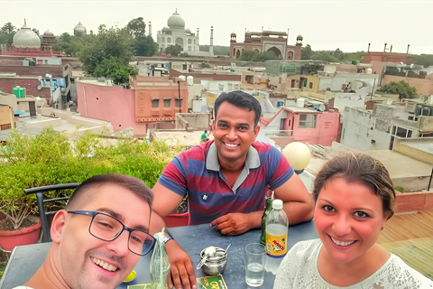 Viaje Privado en Coche el Mismo Día a Agra y Mathura VrindavanCoche AC + Guía + Entrada al Monumento