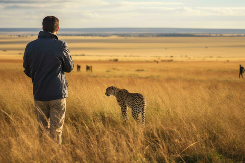 3-dniowe safari Masai Mara z balonem na gorące powietrze $ szampanMasai Mara; Safari balonem na ogrzane powietrze i śniadanie z szampanem