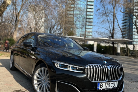 Bucharest: Bran Castle Day Trip with BMW 7 series