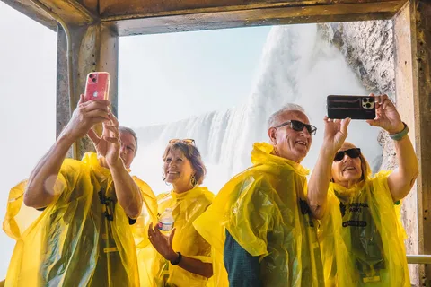 Niagara Falls Tour: Boat Cruise, Behind the Falls, Skylon