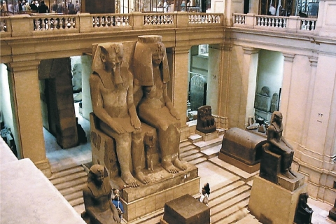 Au départ du Caire : Excursion d'une journée aux pyramides de Gizeh et au musée égyptienVisite des pyramides de Gizeh