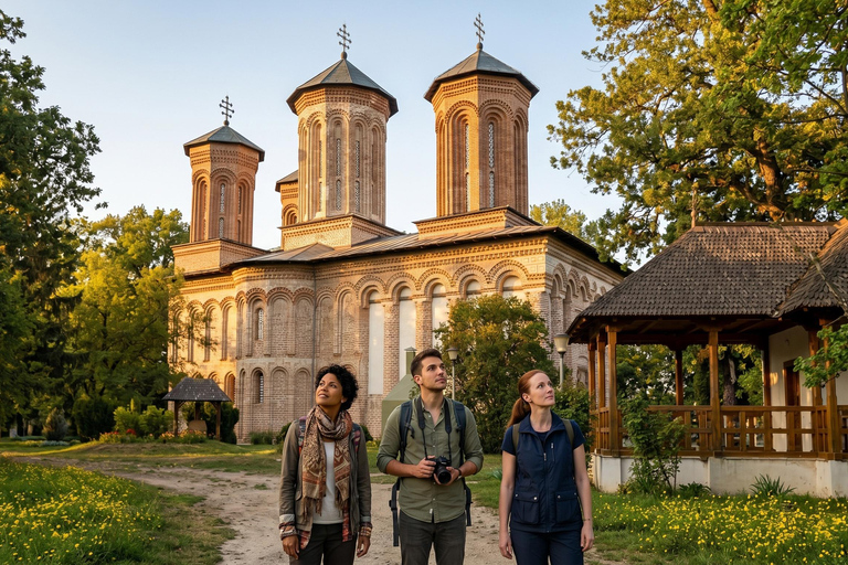Bucharest : Dracula's Tomb and Slănic Prahova Salt Mine Tour COACH TOUR Audio guide in 24 languages
