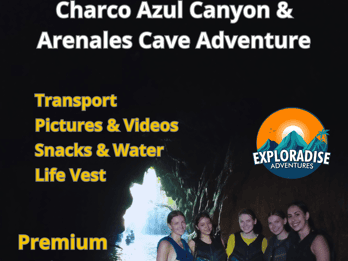 San Juan: Grotter og fossefall i Charco Azul