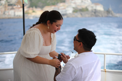 Positano-Amalfi y Pompeya Excursión de un día en barco de lujo desde Roma